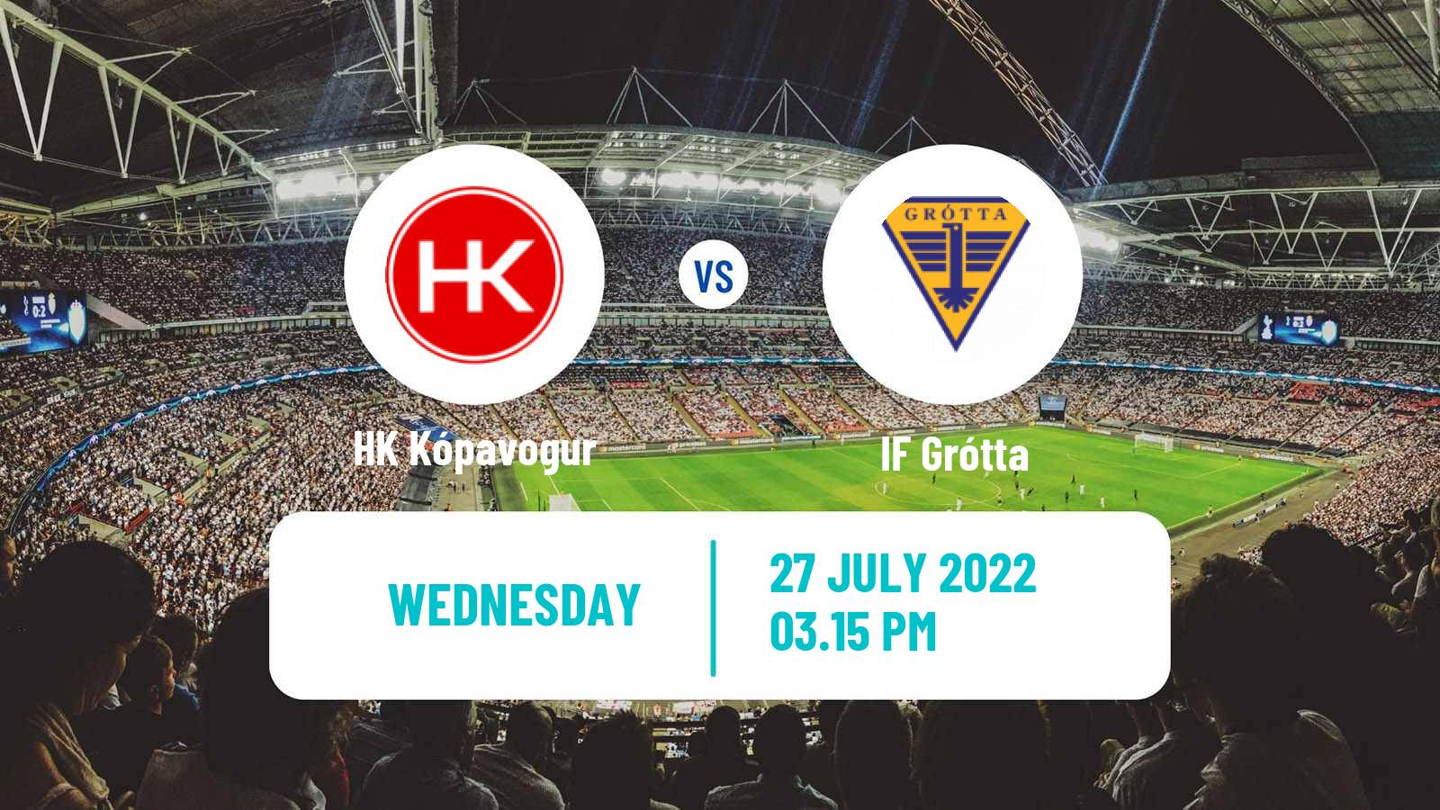 Soccer Icelandic Lengjudeildin HK Kópavogur - Grótta