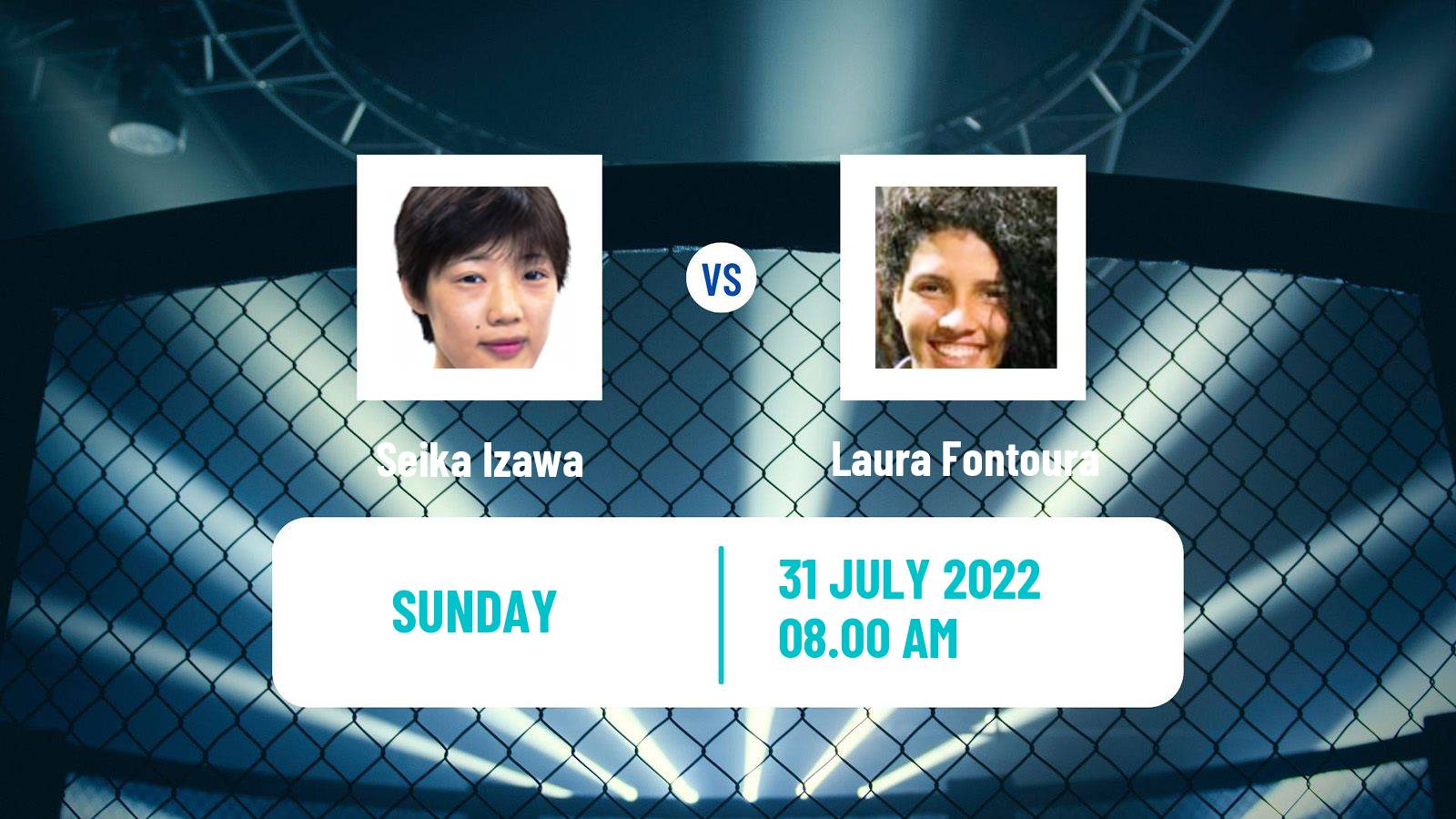 MMA MMA Seika Izawa - Laura Fontoura