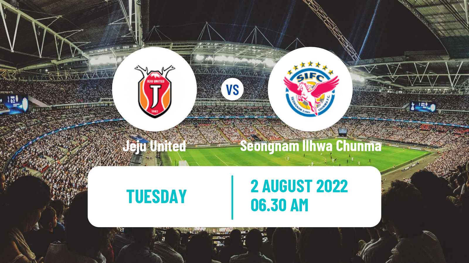 Soccer South Korean K-League 1 Jeju - Seongnam Ilhwa Chunma