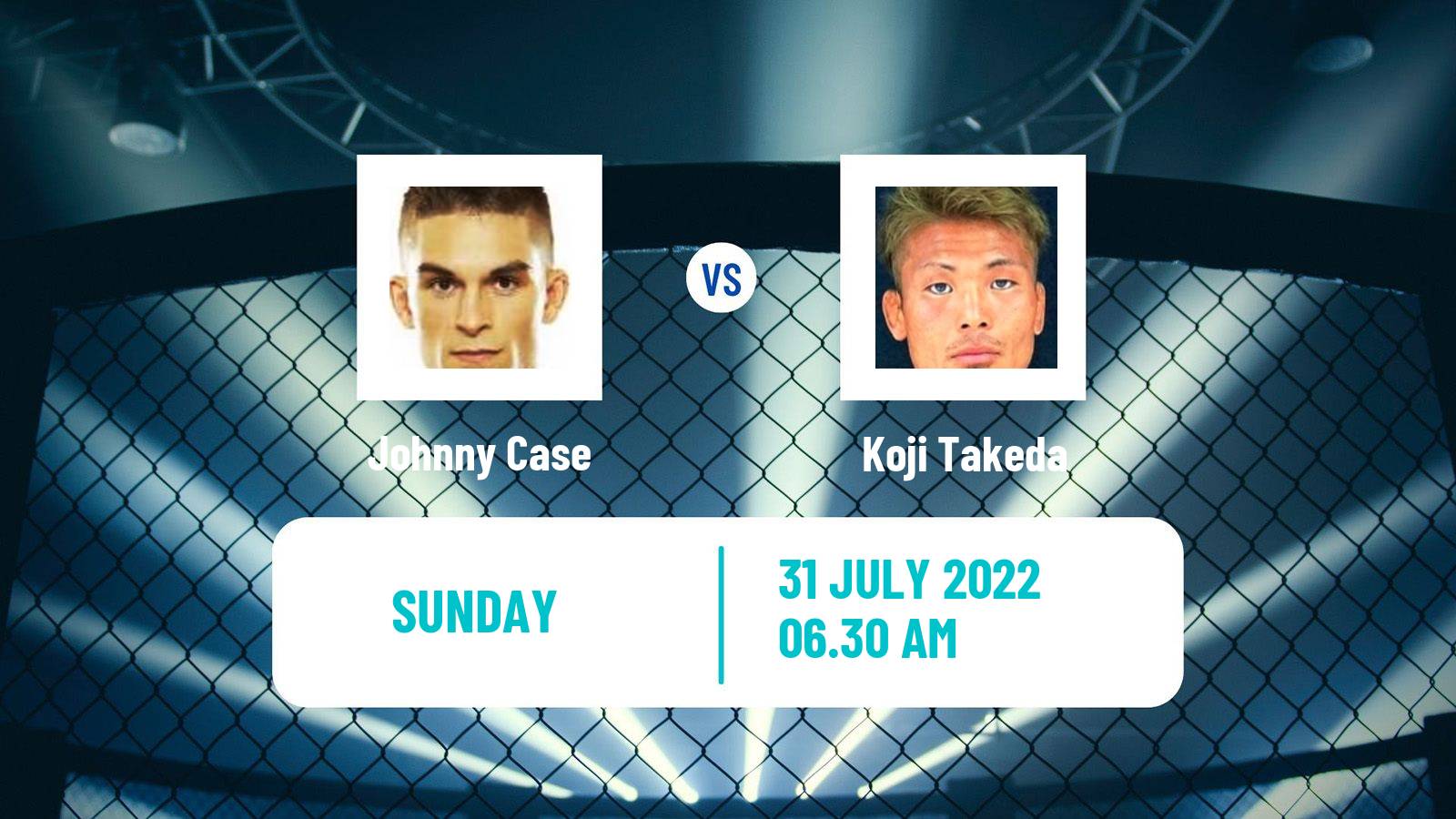 MMA MMA Johnny Case - Koji Takeda