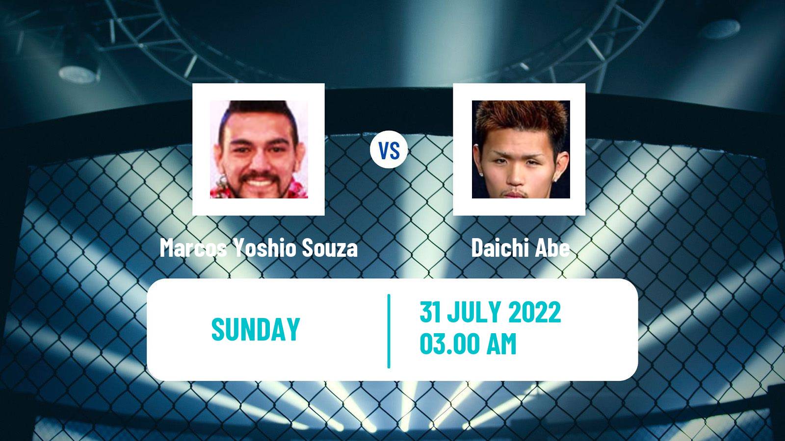 MMA MMA Marcos Yoshio Souza - Daichi Abe