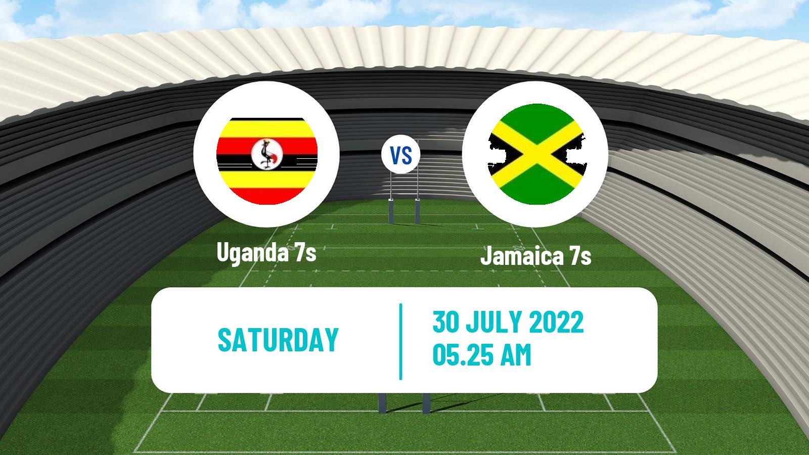Rugby union Commonwealth Games 7s Rugby Uganda 7s - Jamaica 7s