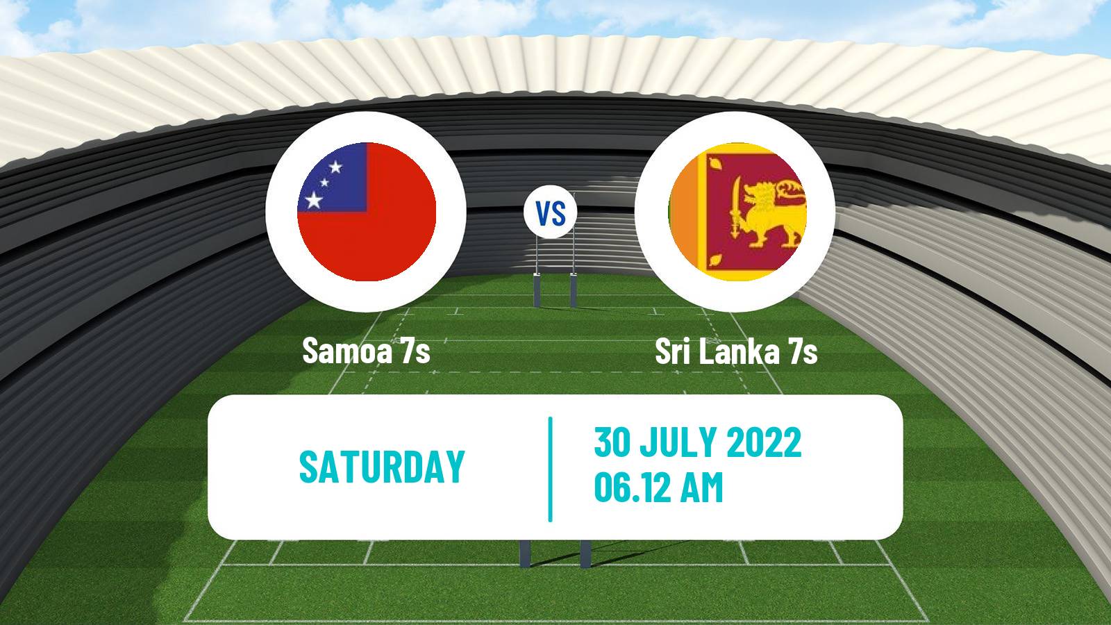 Rugby union Commonwealth Games 7s Rugby Samoa 7s - Sri Lanka 7s