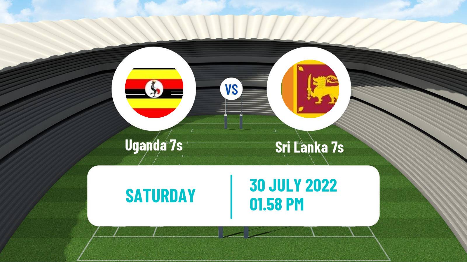 Rugby union Commonwealth Games 7s Rugby Uganda 7s - Sri Lanka 7s