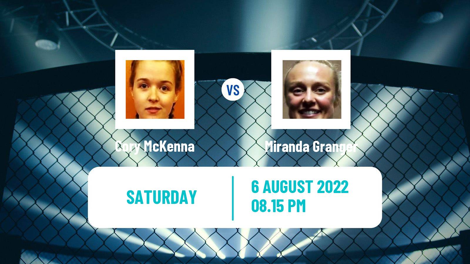 MMA MMA Cory McKenna - Miranda Granger