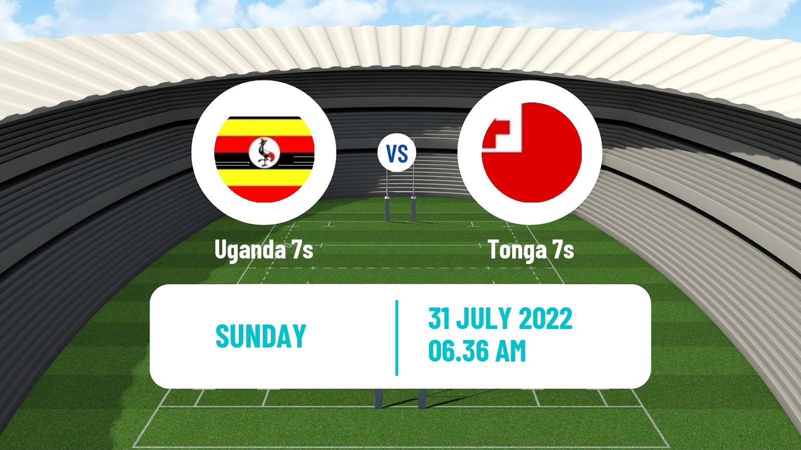 Rugby union Commonwealth Games 7s Rugby Uganda 7s - Tonga 7s