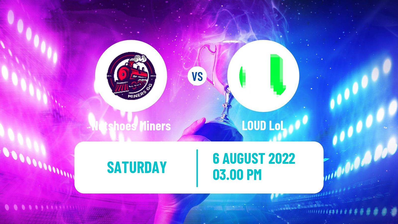 Esports eSports Netshoes Miners - LOUD
