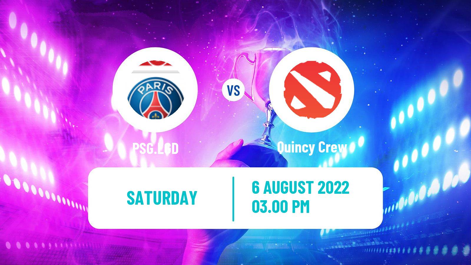 Esports eSports PSG.LGD - Quincy Crew