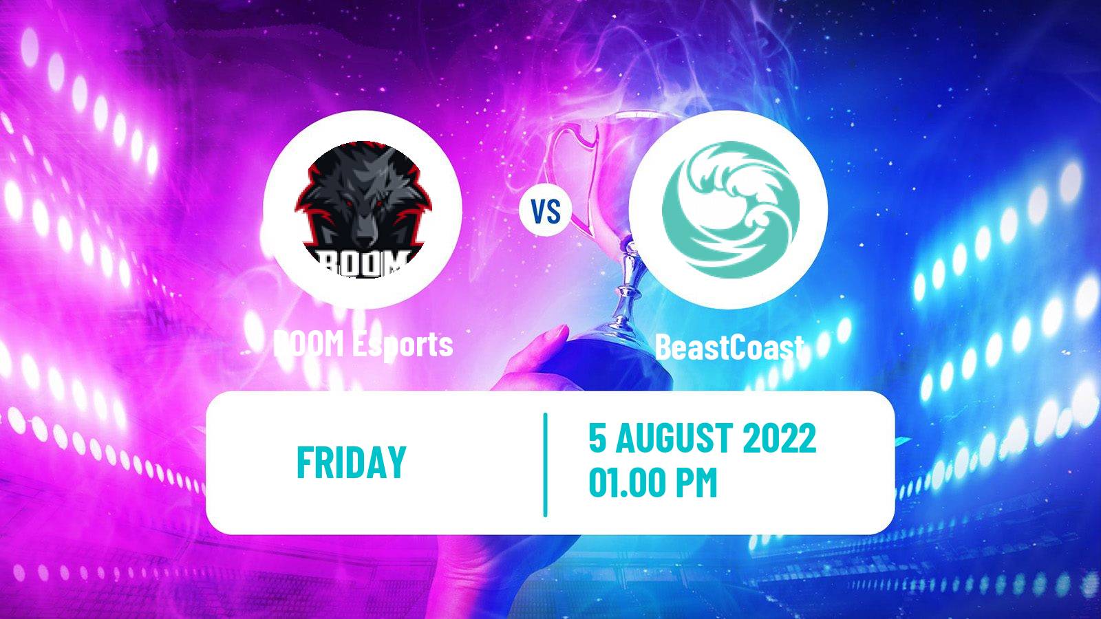 Esports eSports BOOM Esports - BeastCoast