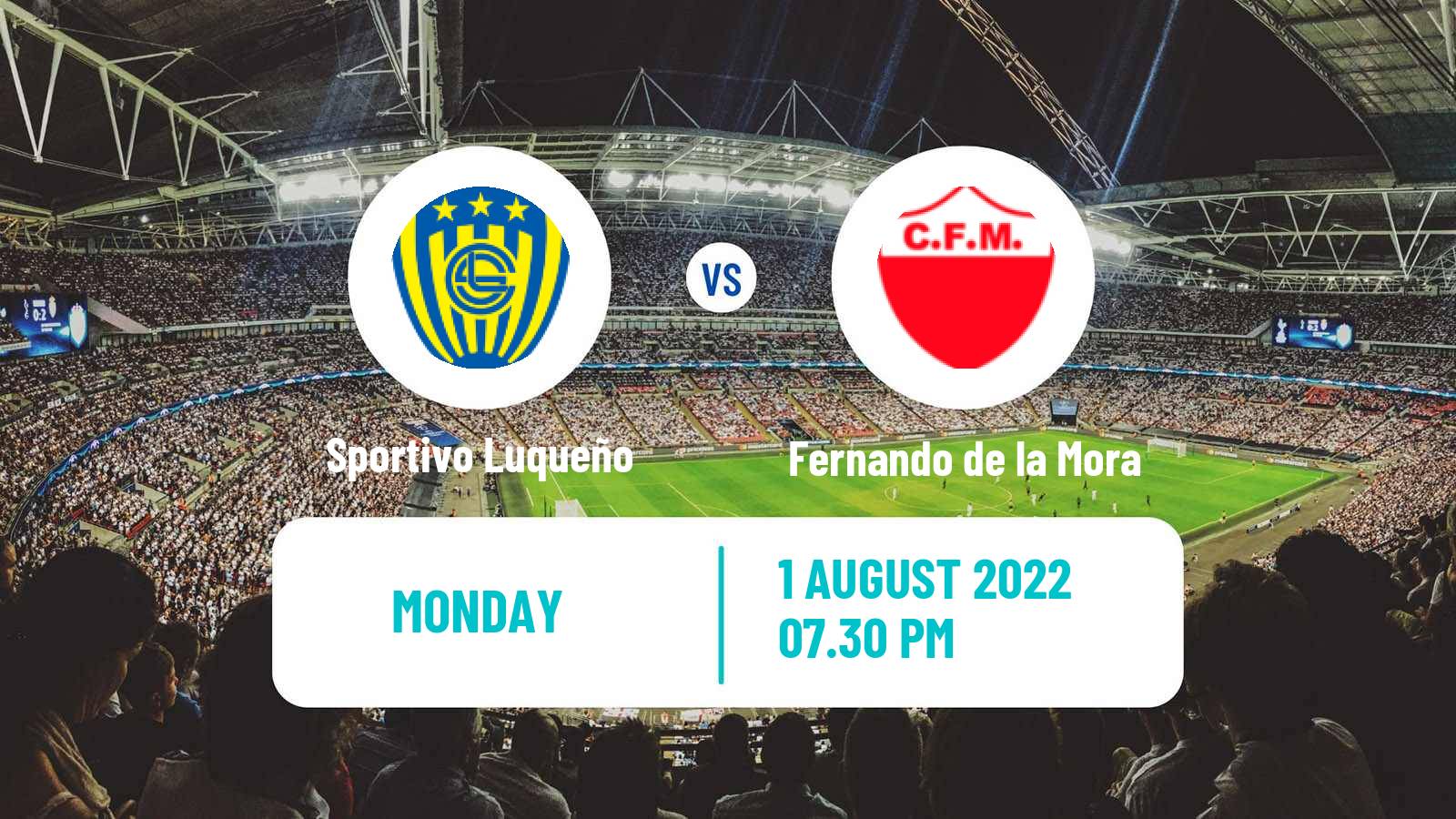 Soccer Paraguayan Division Intermedia Sportivo Luqueño - Fernando de la Mora