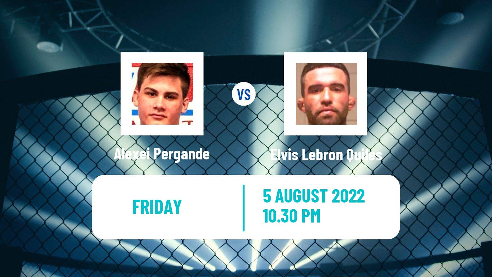 MMA MMA Alexei Pergande - Elvis Lebron Quiles