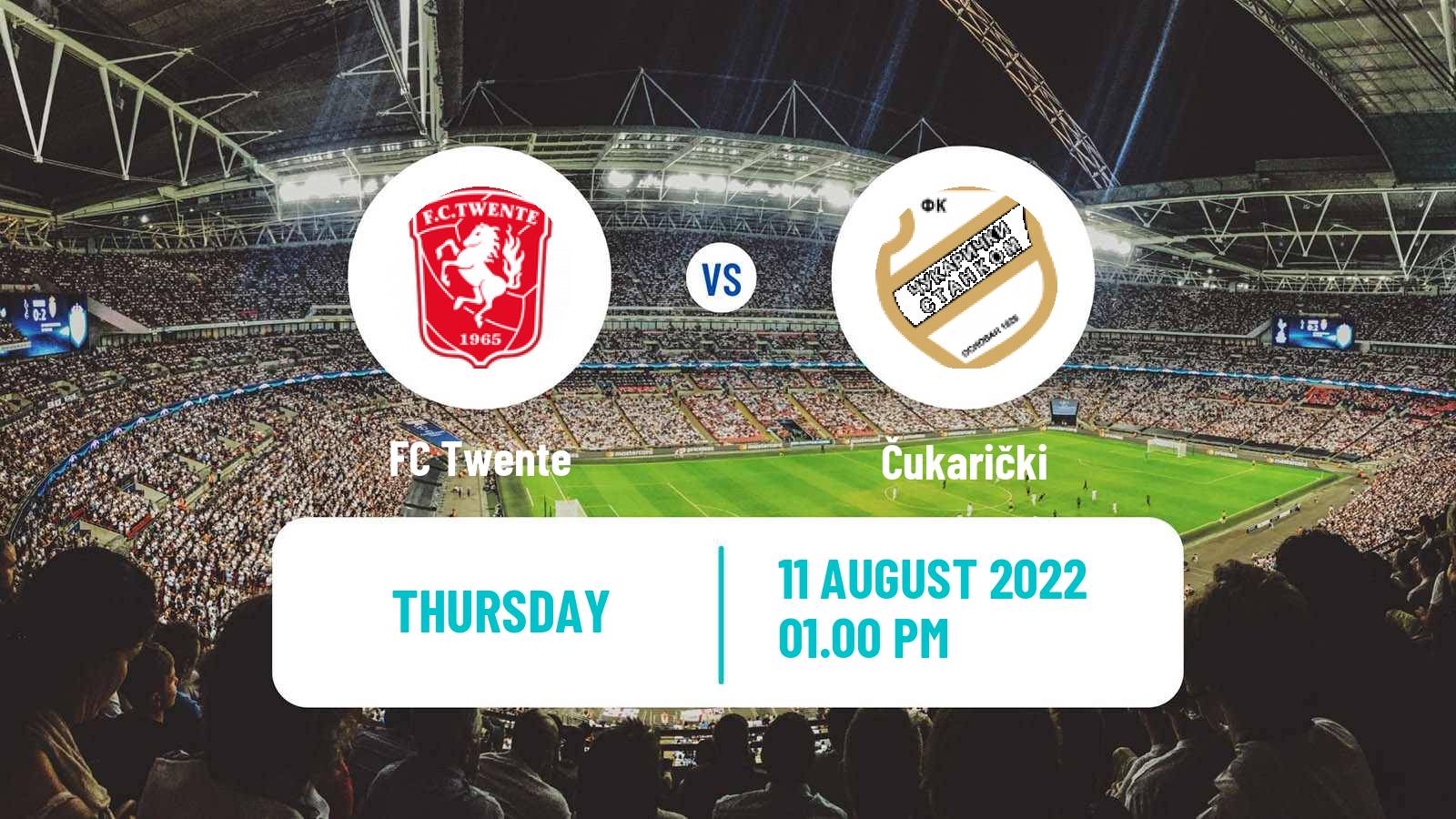 Soccer UEFA Europa Conference League Twente - Čukarički
