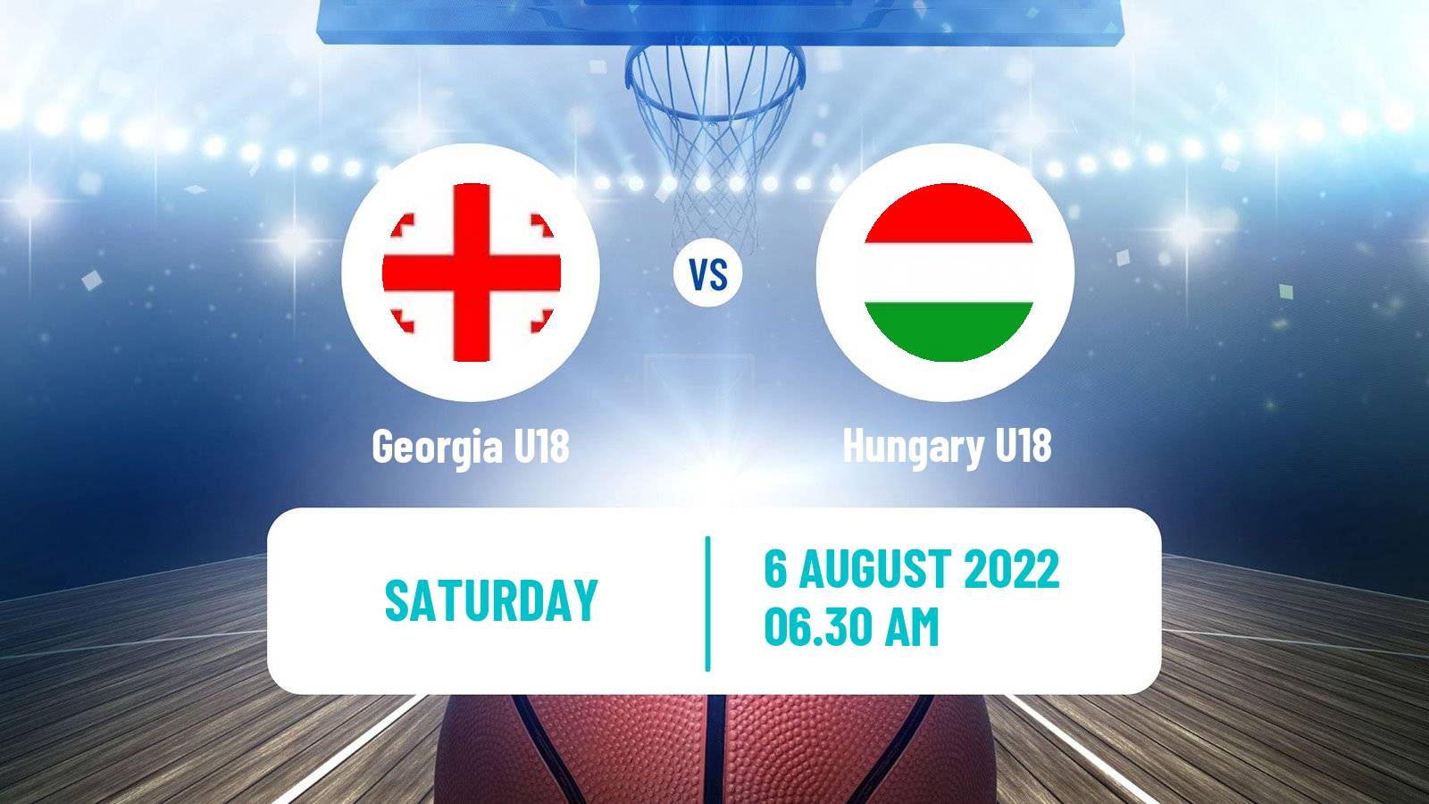 Basketball EuroBasket U18 B Georgia U18 - Hungary U18