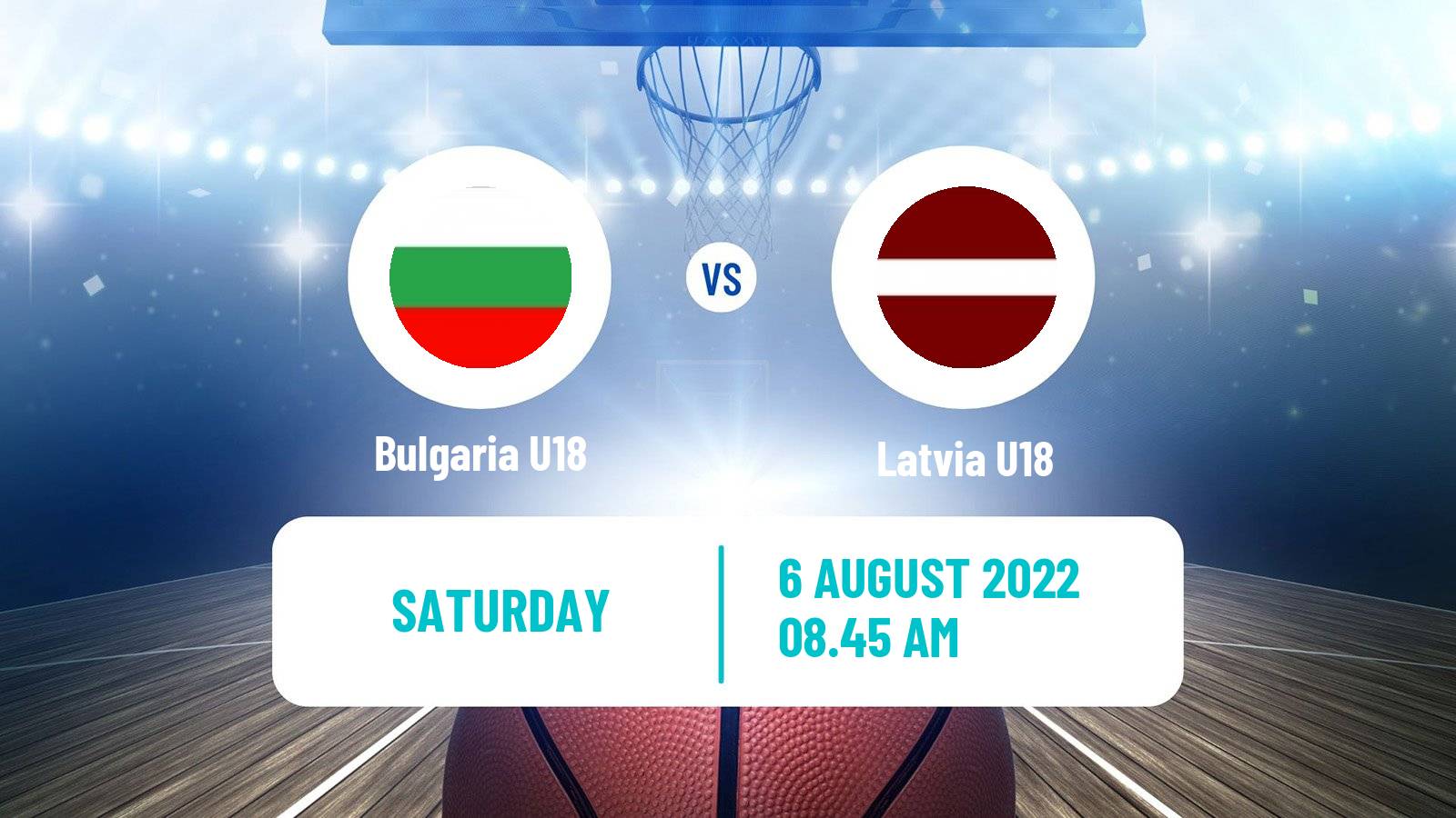 Basketball EuroBasket U18 B Bulgaria U18 - Latvia U18