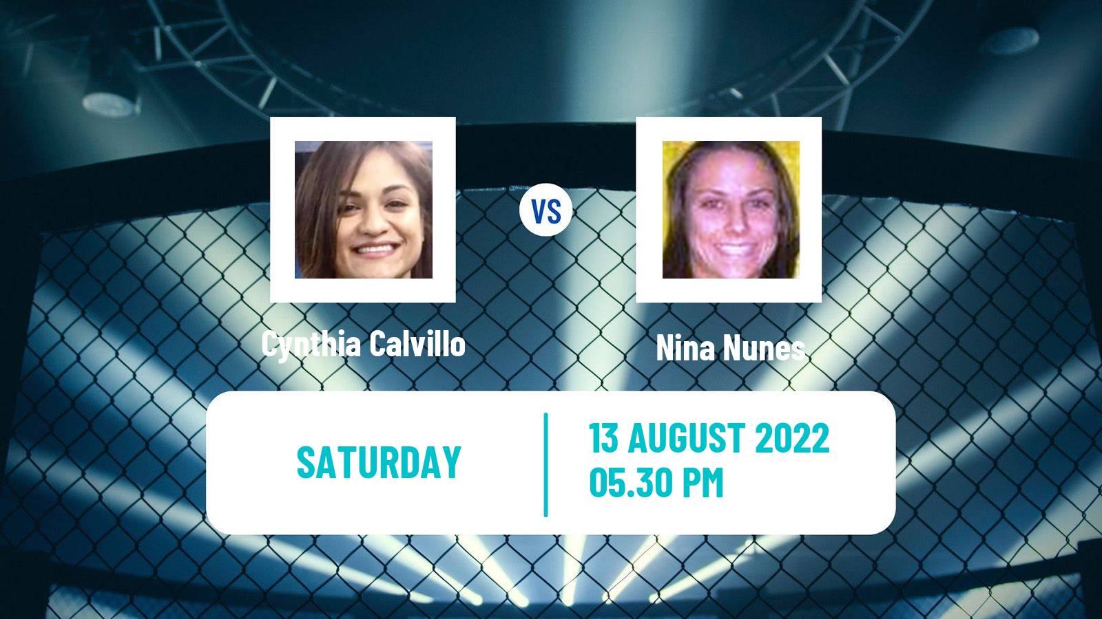 MMA MMA Cynthia Calvillo - Nina Nunes