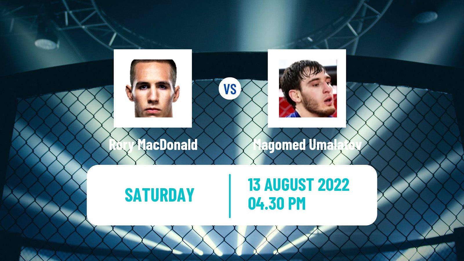 MMA MMA Rory MacDonald - Magomed Umalatov
