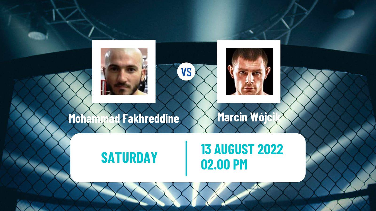 MMA MMA Mohammad Fakhreddine - Marcin Wójcik