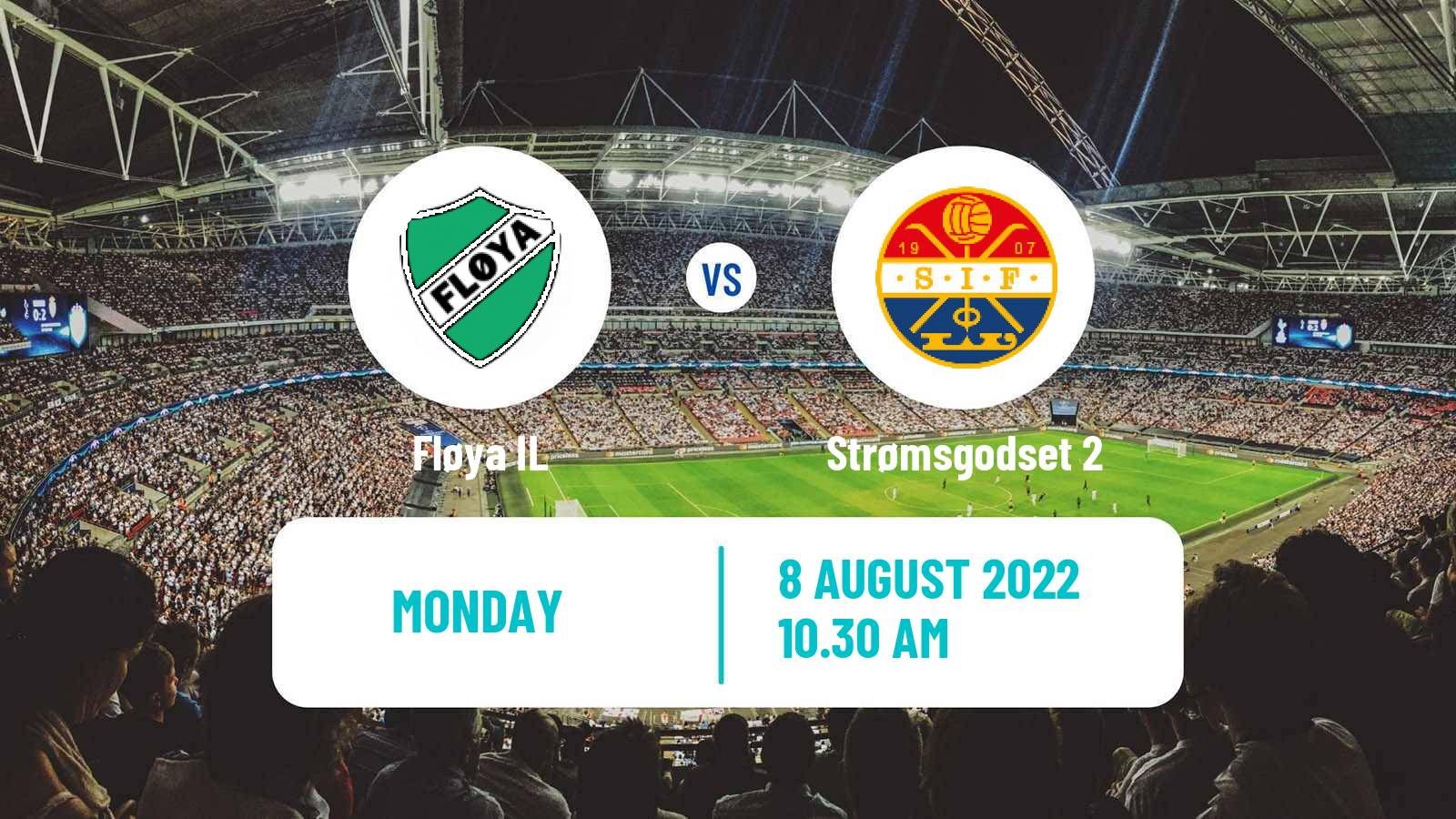 Soccer Norwegian Division 3 - Group 6 Fløya - Strømsgodset 2