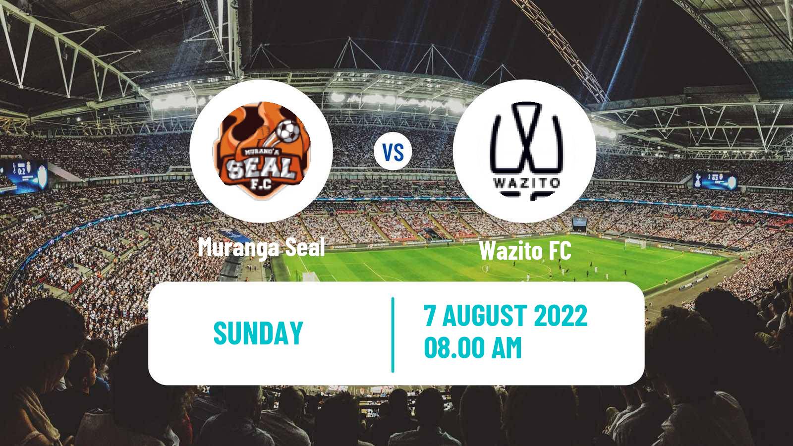 Soccer Kenyan Premier League Muranga Seal - Wazito