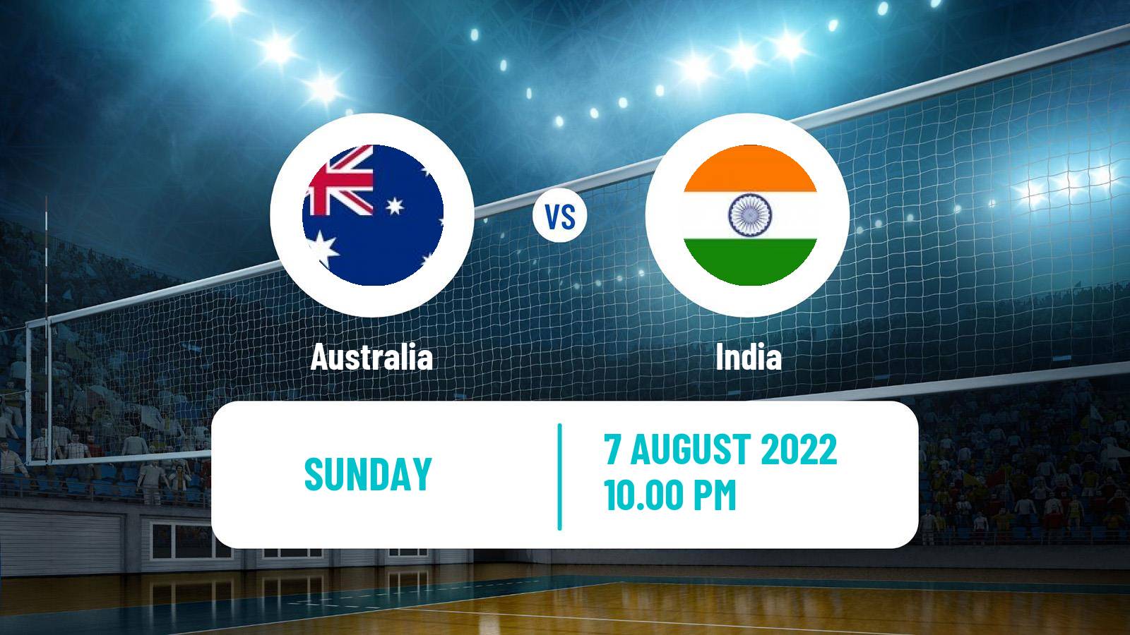 Volleyball Asian Cup Volleyball Australia - India