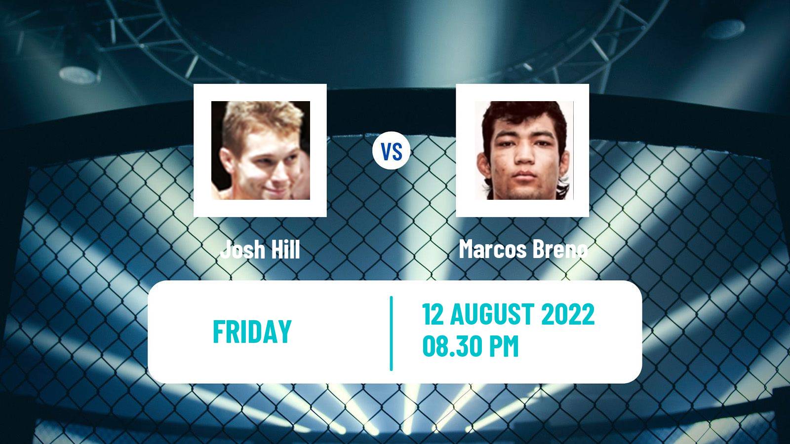 MMA MMA Josh Hill - Marcos Breno