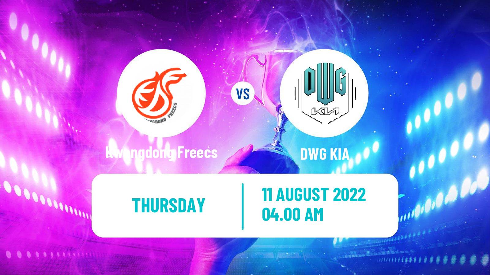 Esports eSports DN Freecs - DWG KIA