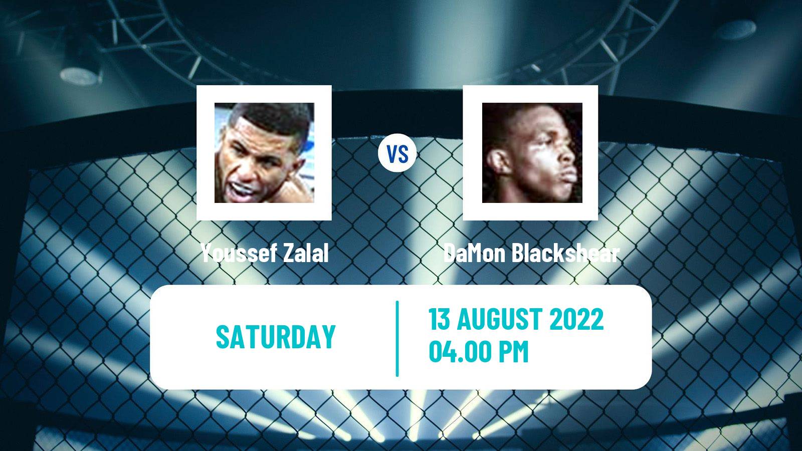 MMA MMA Youssef Zalal - DaMon Blackshear