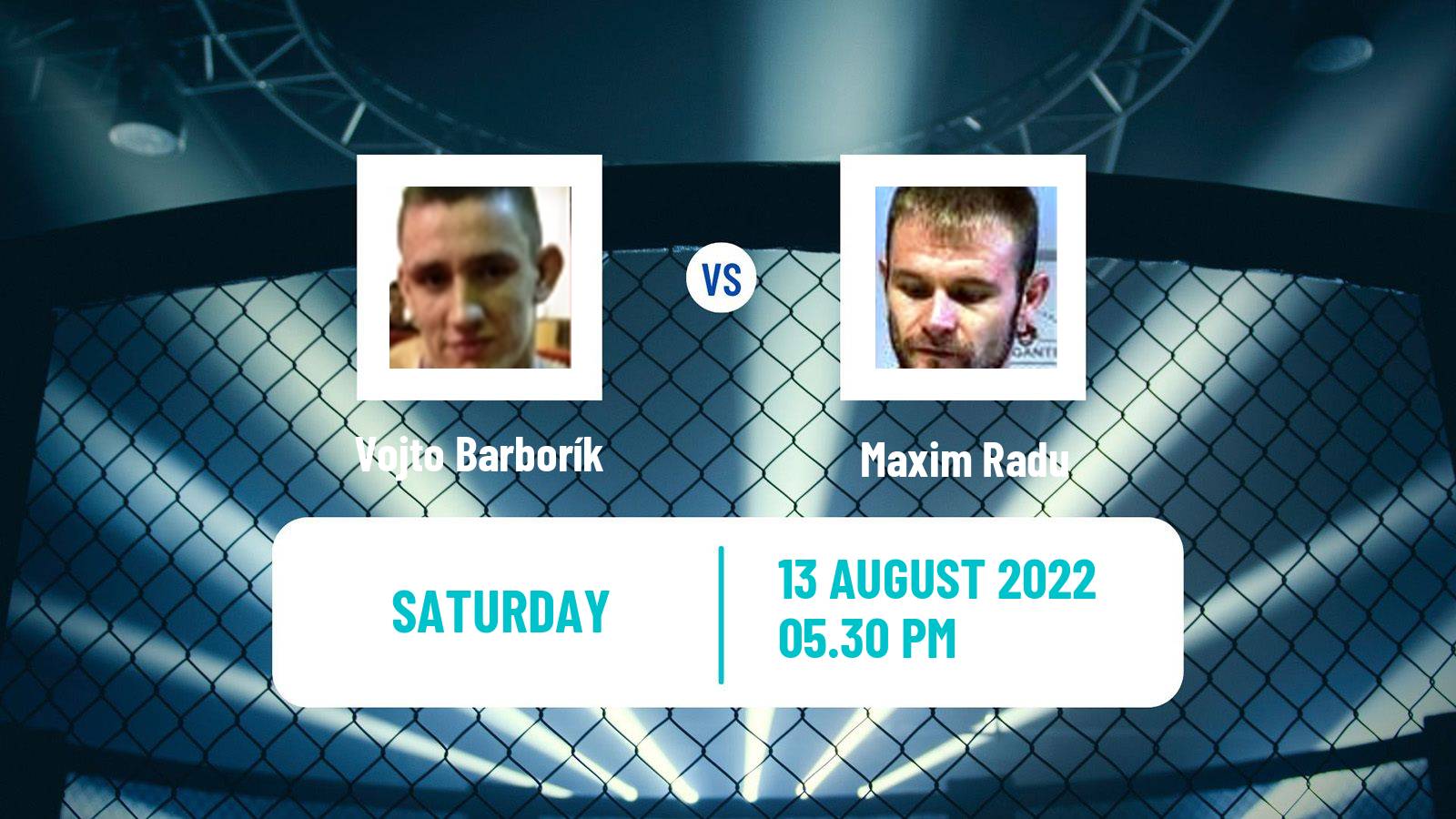 MMA MMA Vojto Barborík - Maxim Radu
