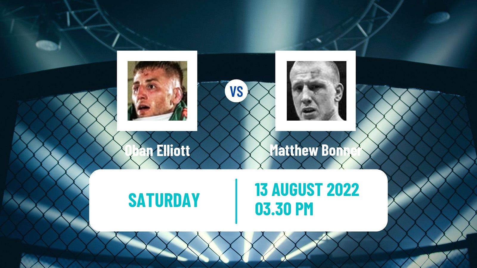 MMA MMA Oban Elliott - Matthew Bonner