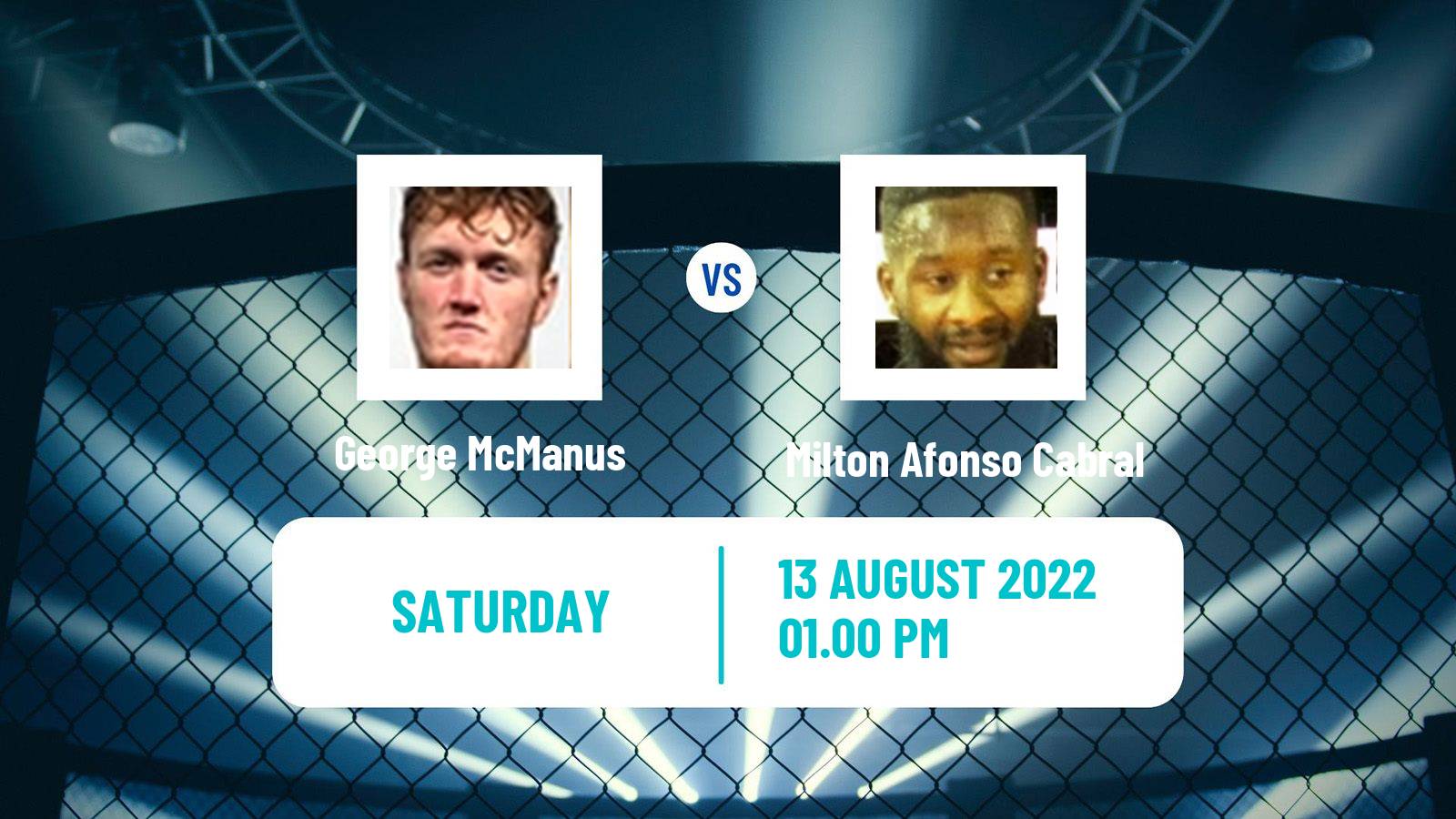 MMA MMA George McManus - Milton Afonso Cabral