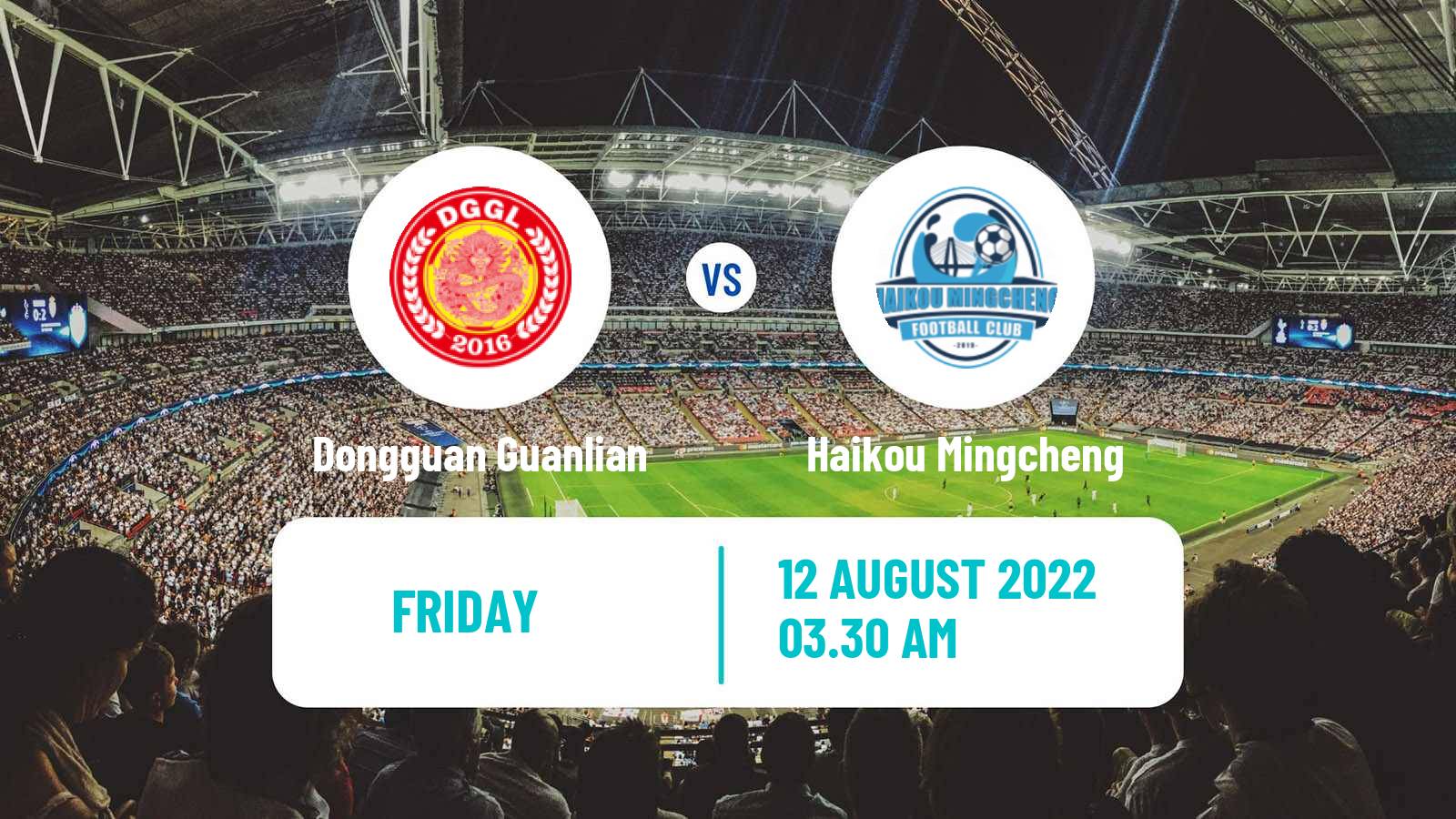 Soccer Chinese Yi League Dongguan Guanlian - Kunming City