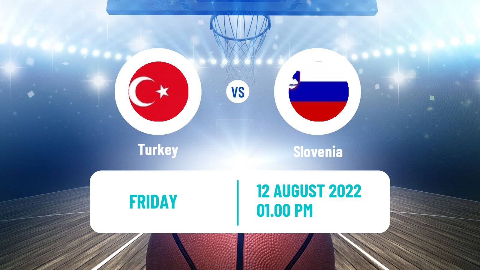 Basketball Friendly International Basketball Turkey - Slovenia