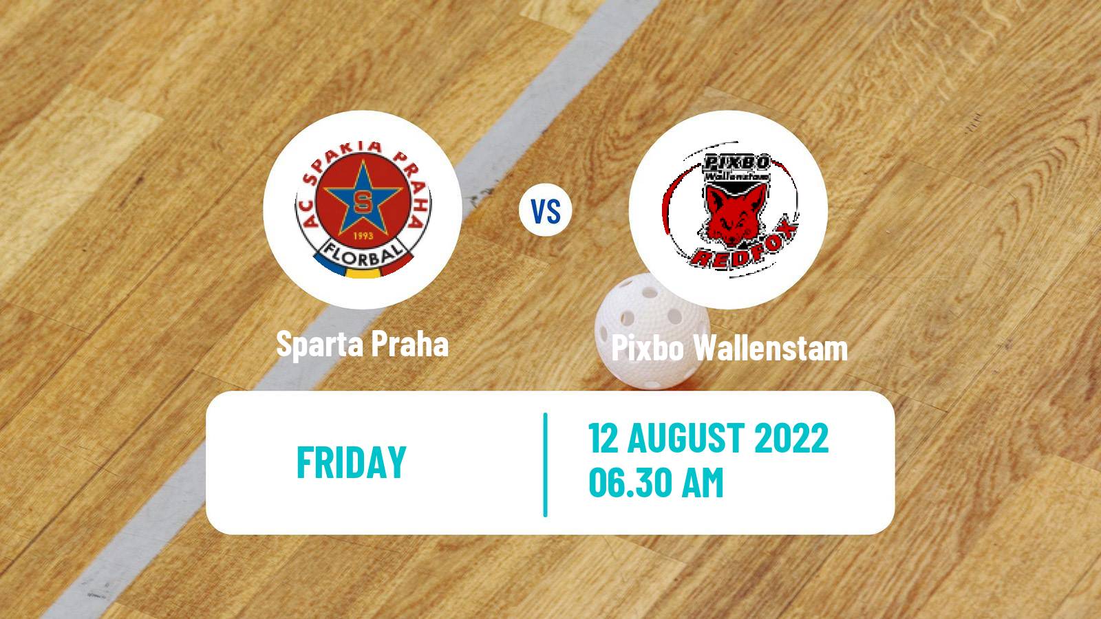 Floorball Czech Open Floorball Sparta Praha - Pixbo Wallenstam