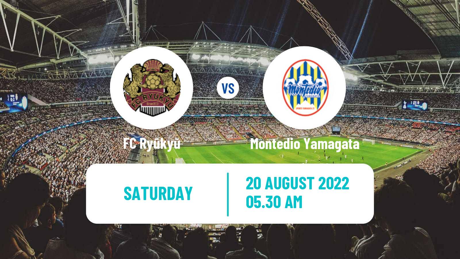 Soccer Japan J2 League Ryūkyū - Montedio Yamagata
