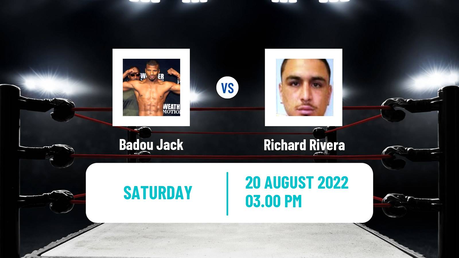 Boxing Boxing Badou Jack - Richard Rivera
