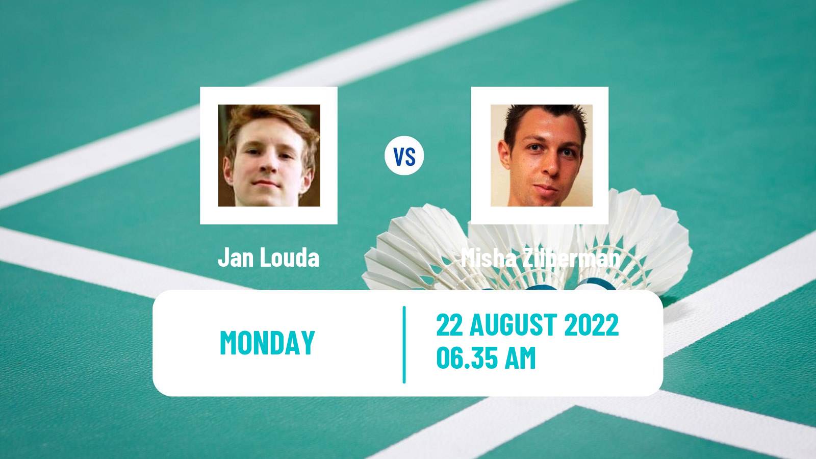 Badminton Badminton Jan Louda - Misha Zilberman