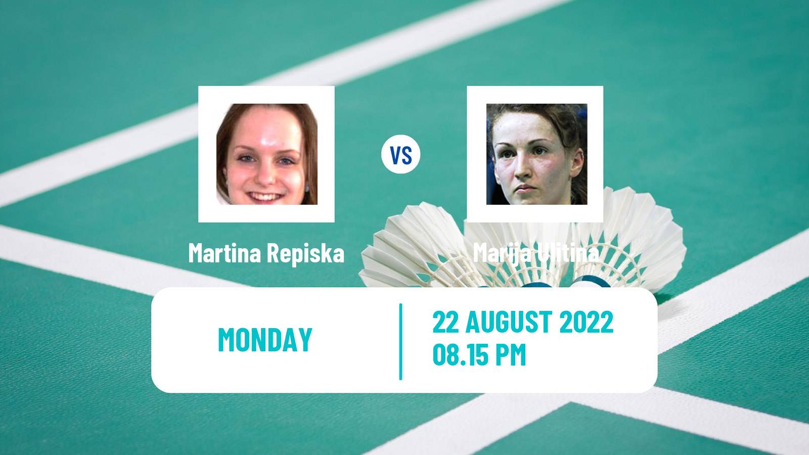 Badminton Badminton Martina Repiska - Marija Ulitina