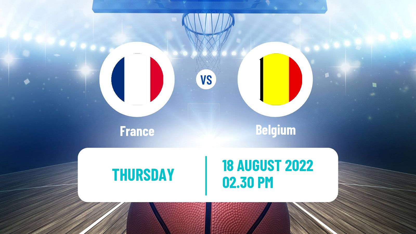 Basketball Friendly International Basketball France - Belgium