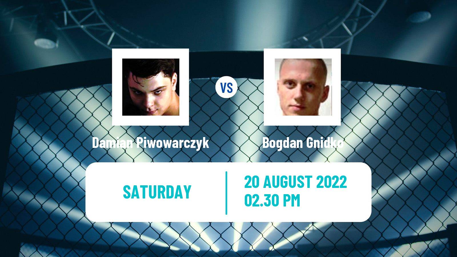 MMA MMA Damian Piwowarczyk - Bogdan Gnidko