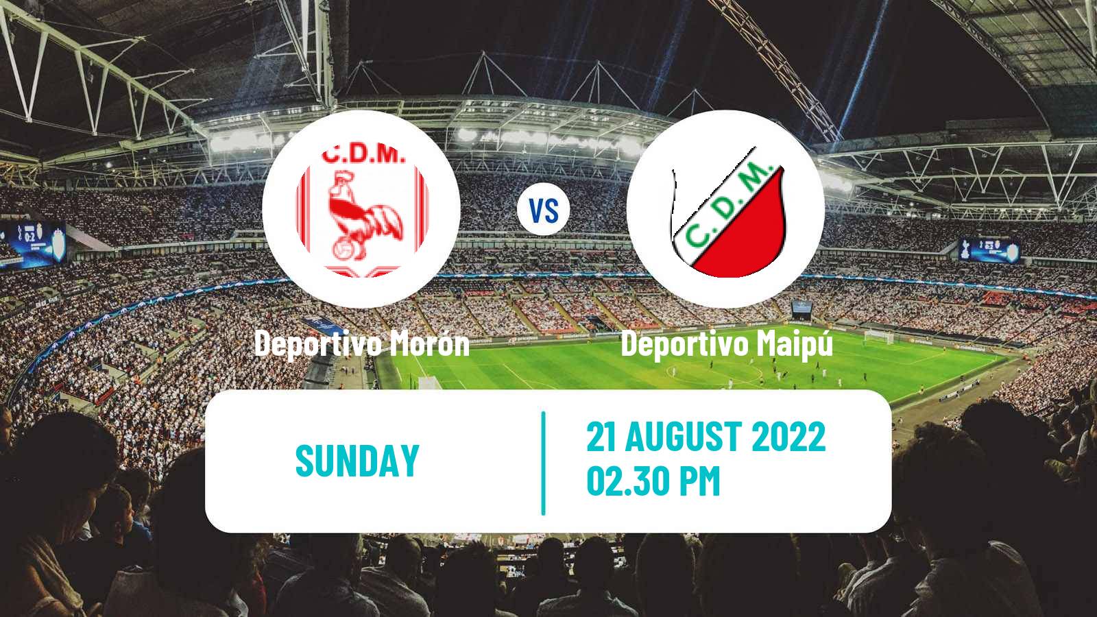 Soccer Argentinian Primera Nacional Deportivo Morón - Deportivo Maipú