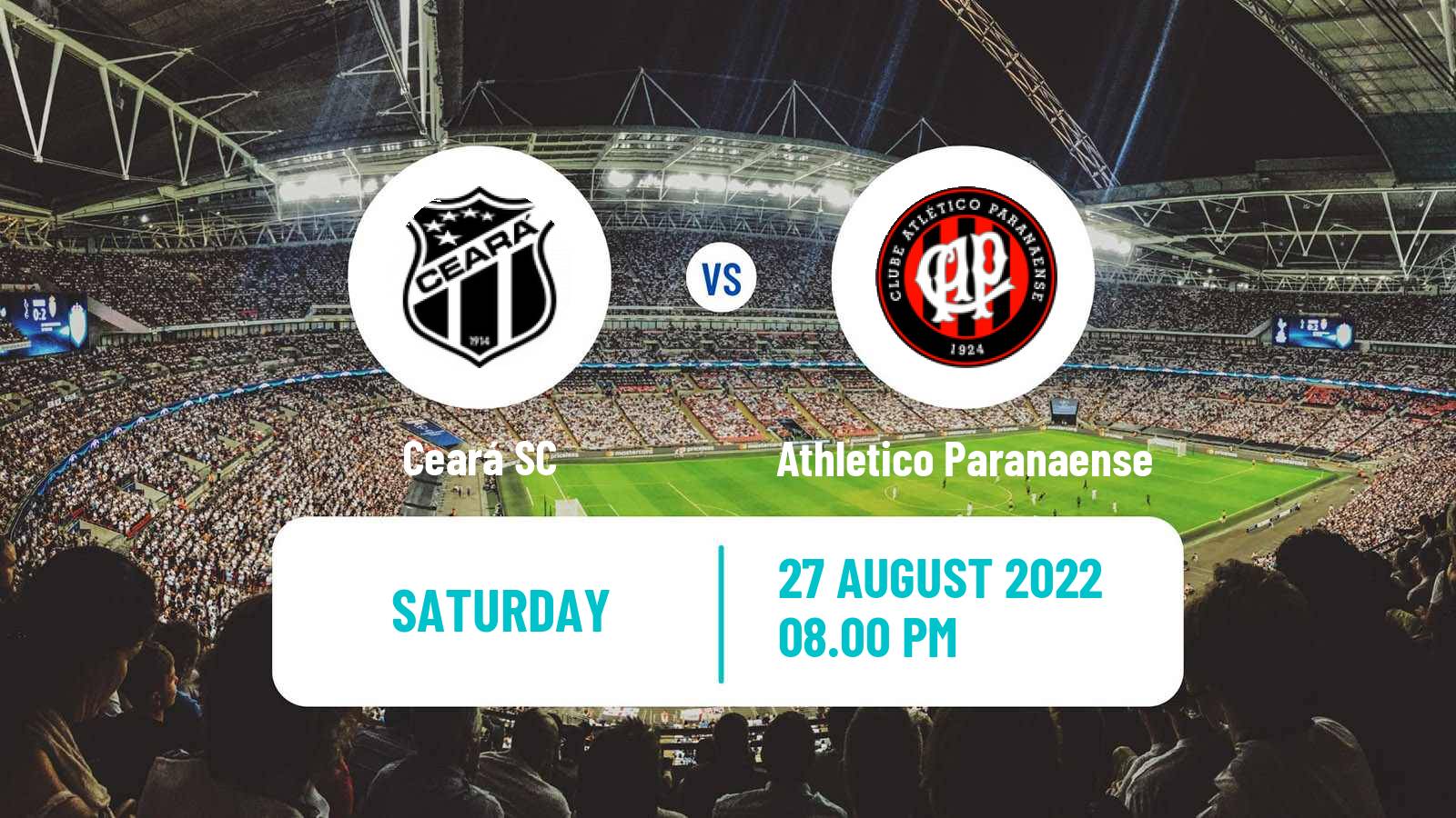 Soccer Brazilian Serie A Ceará - Athletico Paranaense