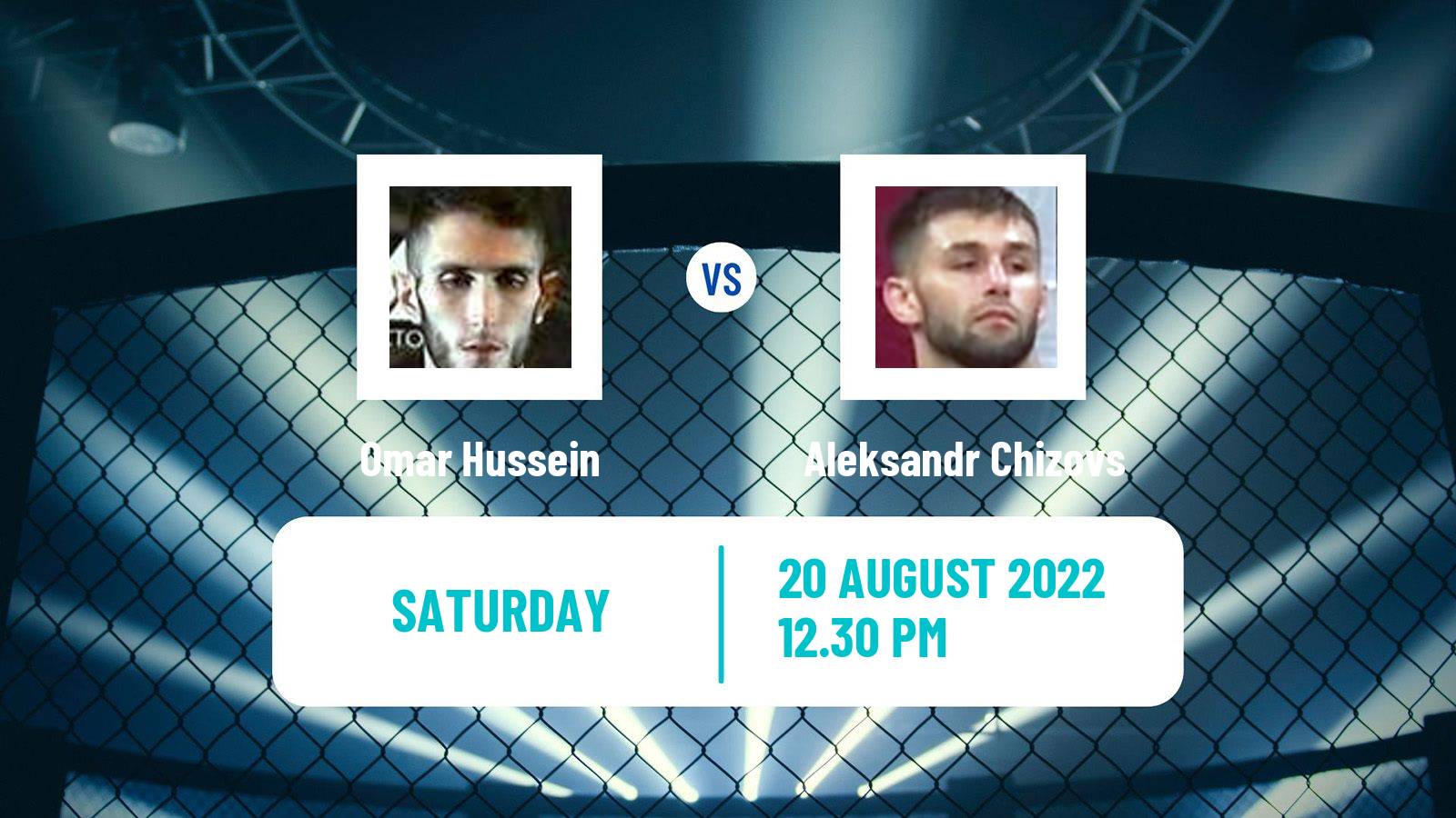 MMA MMA Omar Hussein - Aleksandr Chizovs