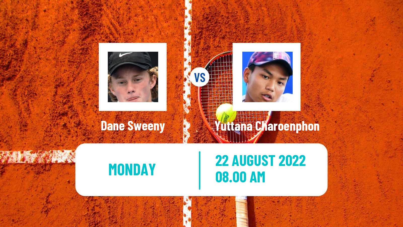 Tennis ATP Challenger Dane Sweeny - Yuttana Charoenphon