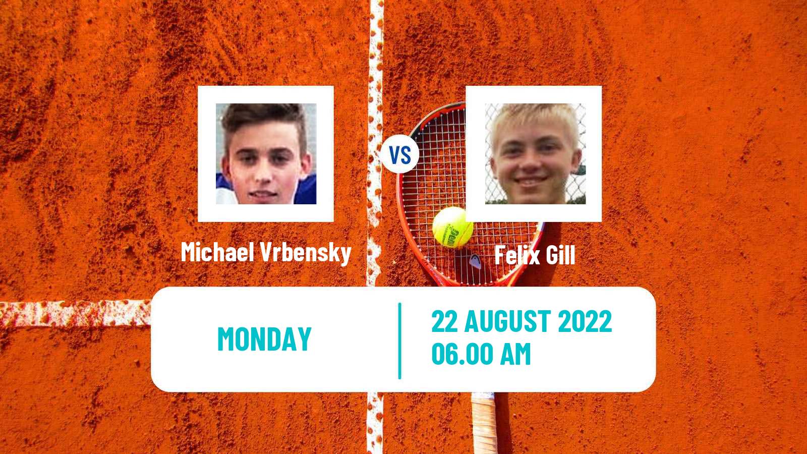 Tennis ATP Challenger Michael Vrbensky - Felix Gill
