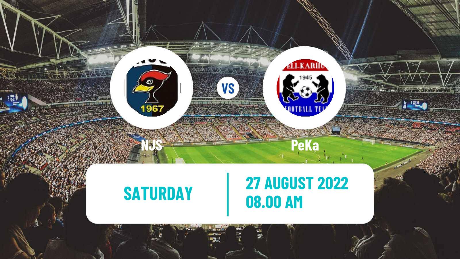 Football Finnish Kakkonen Group A NJS - PeKa