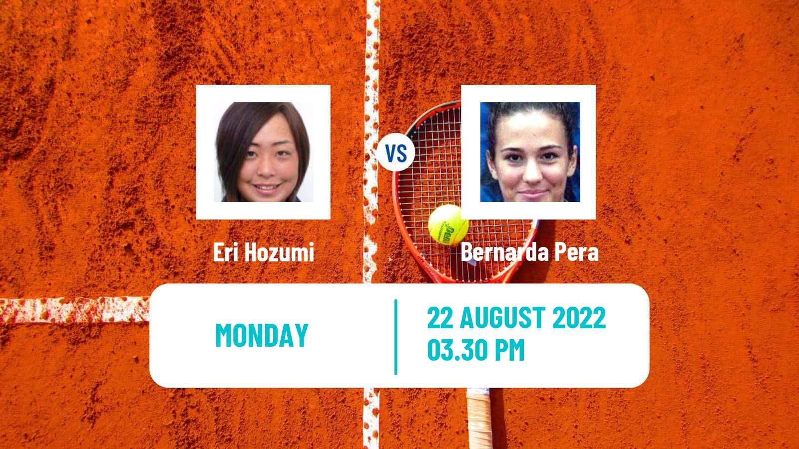 Tennis WTA Cleveland Eri Hozumi - Bernarda Pera