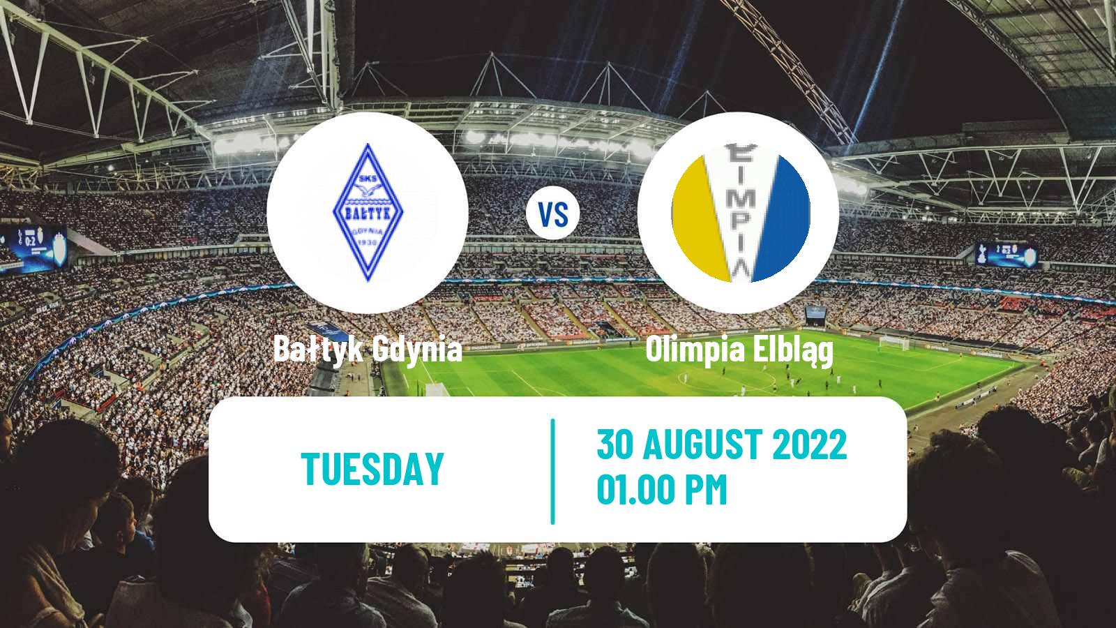 Soccer Polish Cup Bałtyk Gdynia - Olimpia Elbląg
