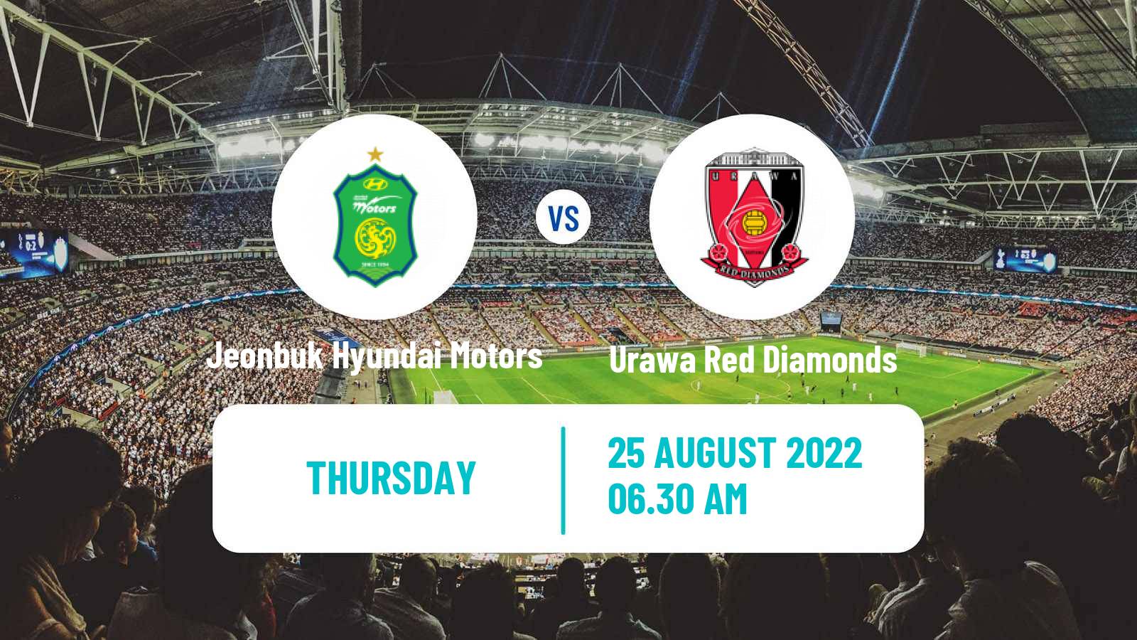 Soccer AFC Champions League Jeonbuk Hyundai Motors - Urawa Red Diamonds