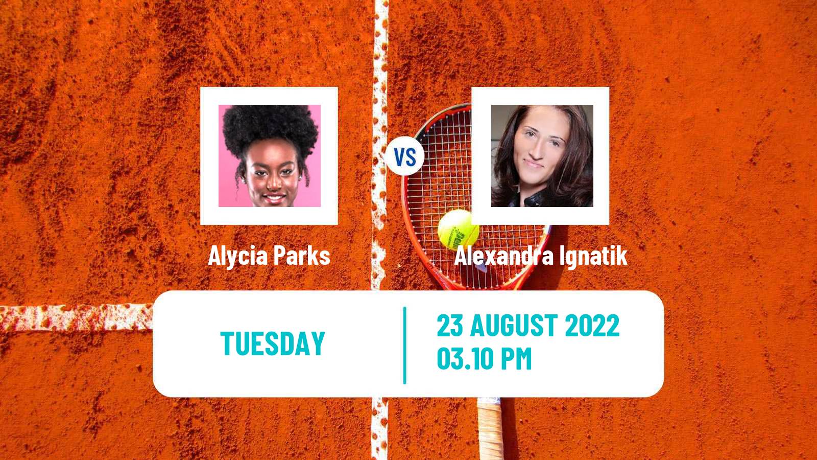 Tennis WTA US Open Alycia Parks - Alexandra Ignatik