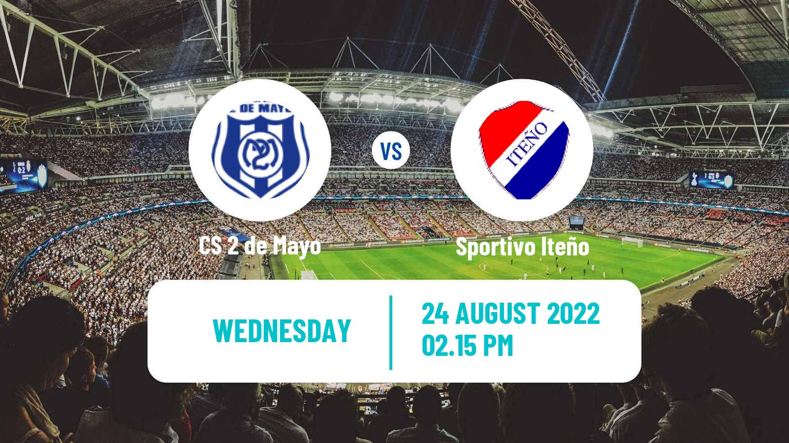 Soccer Paraguayan Division Intermedia 2 de Mayo - Sportivo Iteño